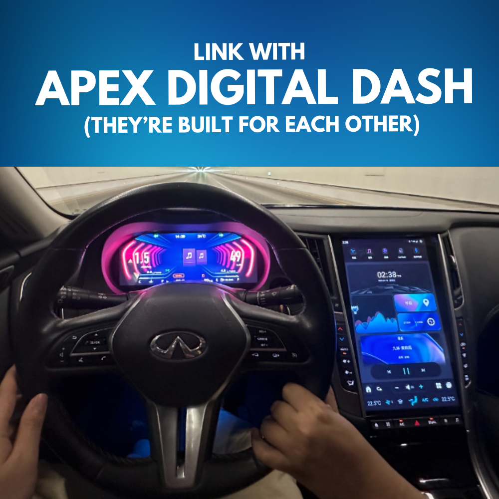 Nissan 370Z (2007–2019) Android Head Unit | SquareWheels G-Series