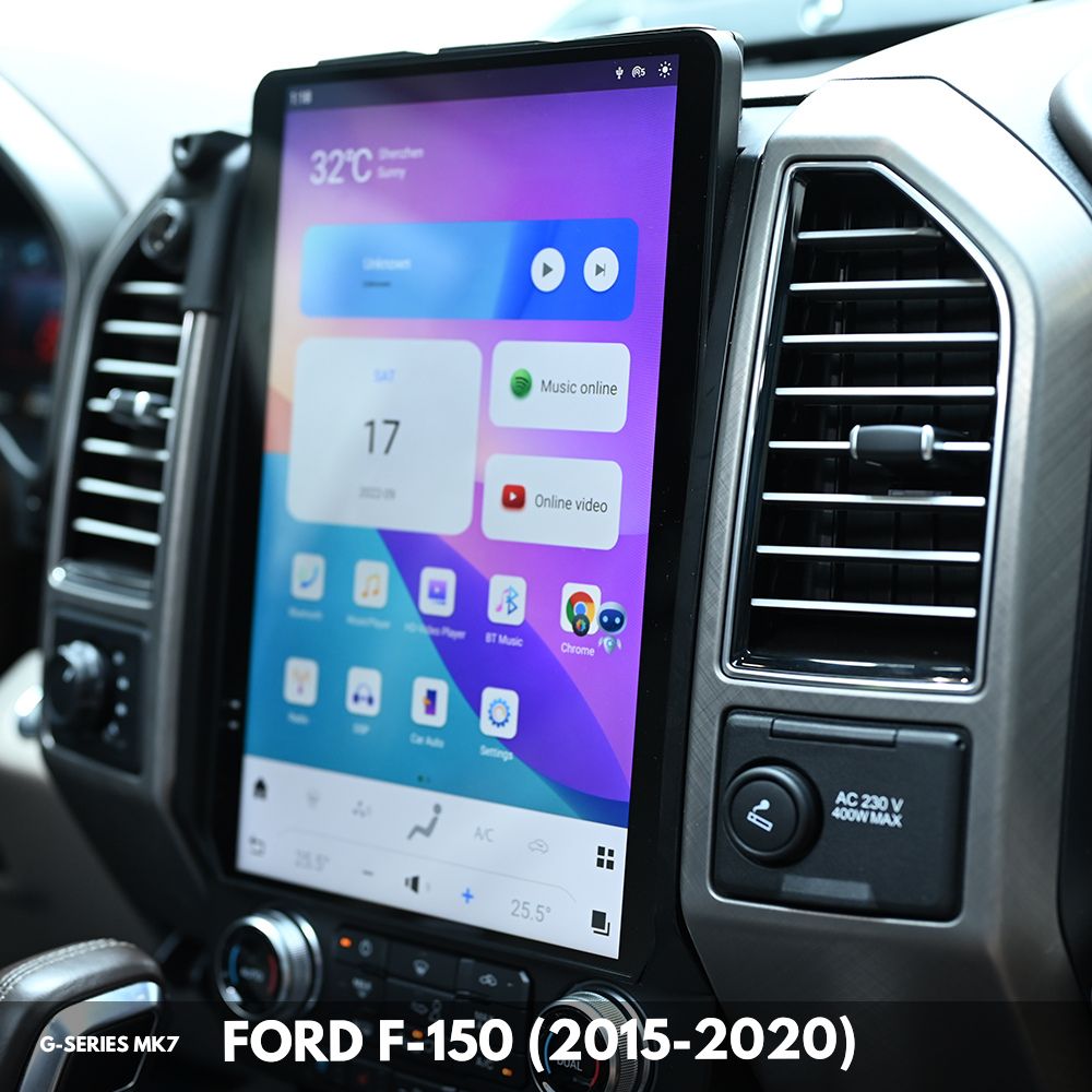 Ford F-150 (2015–2020) Android Head Unit | SquareWheels G-Series