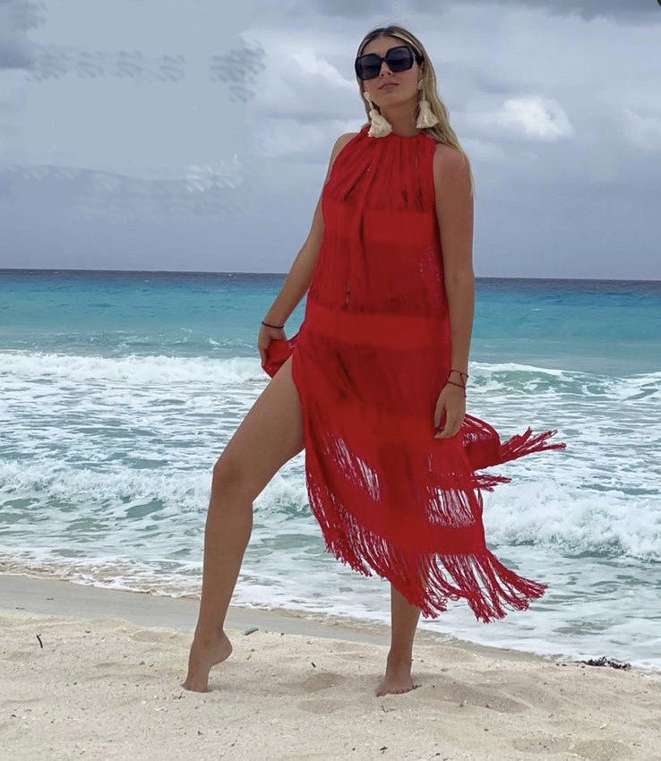 ALLE BOHO "LULA", Swim Cover-up & Beachwear Maxi Dress