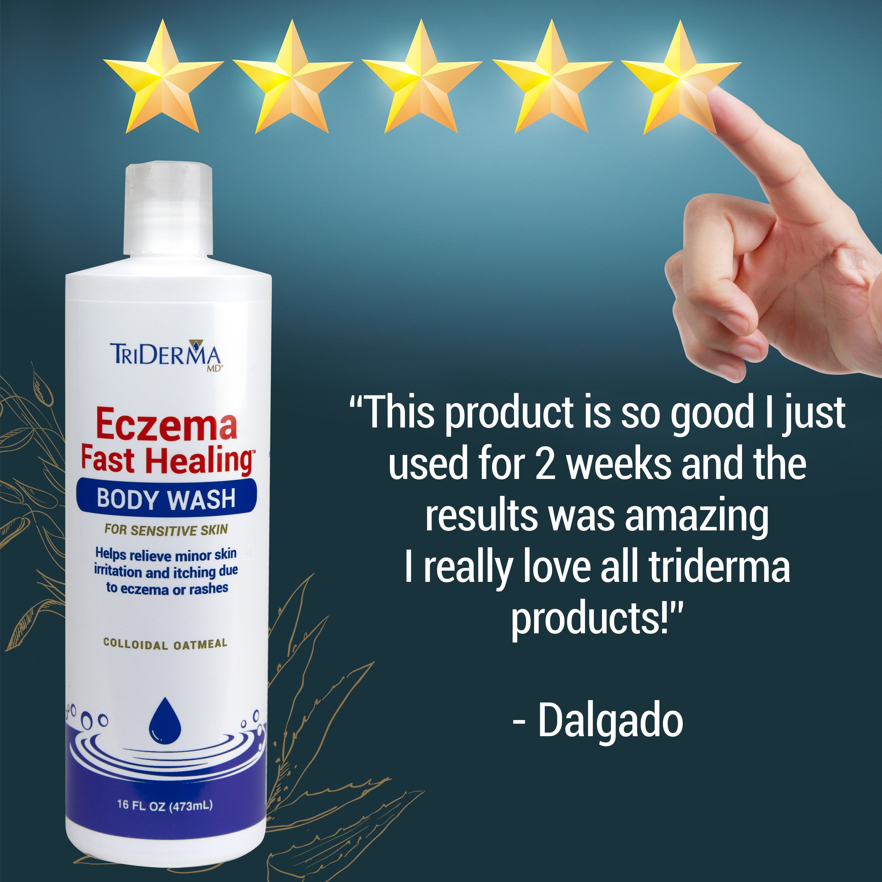 Eczema Body Wash for Sensitive Skin – Itch Relief & Gentle Cleansing with Colloidal Oatmeal & Aloe