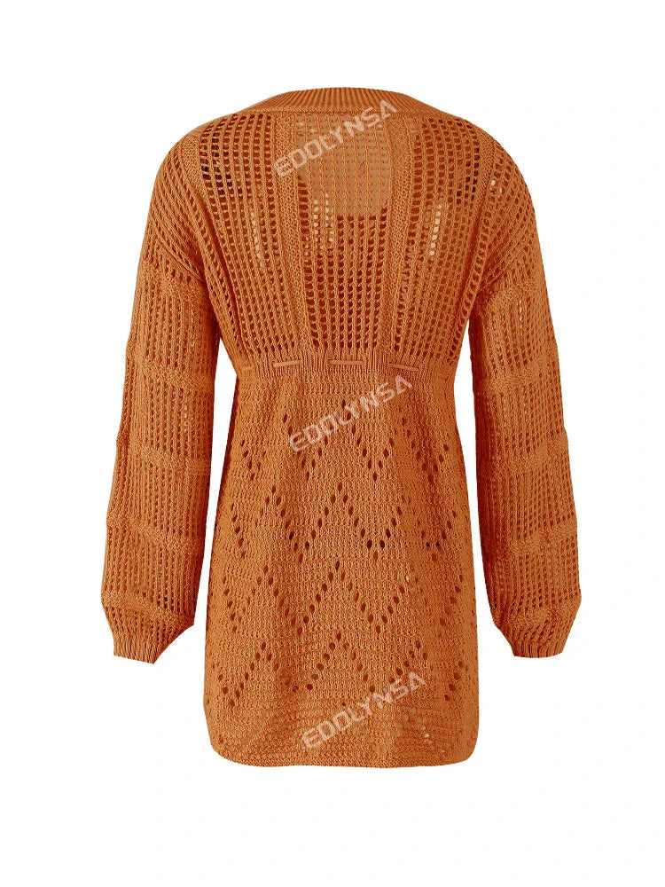 Bali Knit Beach Mini Dress