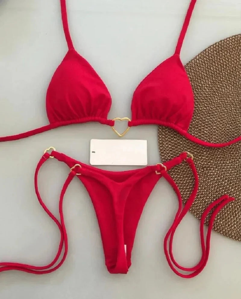 Blazin Brazilian Thong Swimwear