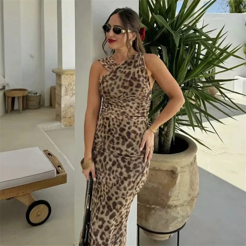 Ladies Leopard Bodysuit