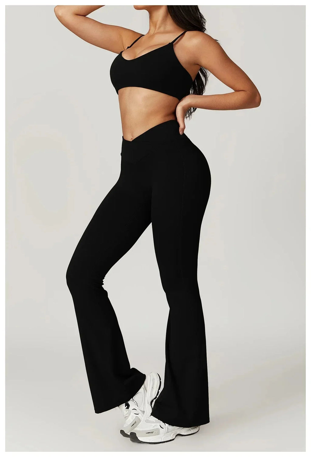 Lucid High Waist Flare Leg Yoga Set