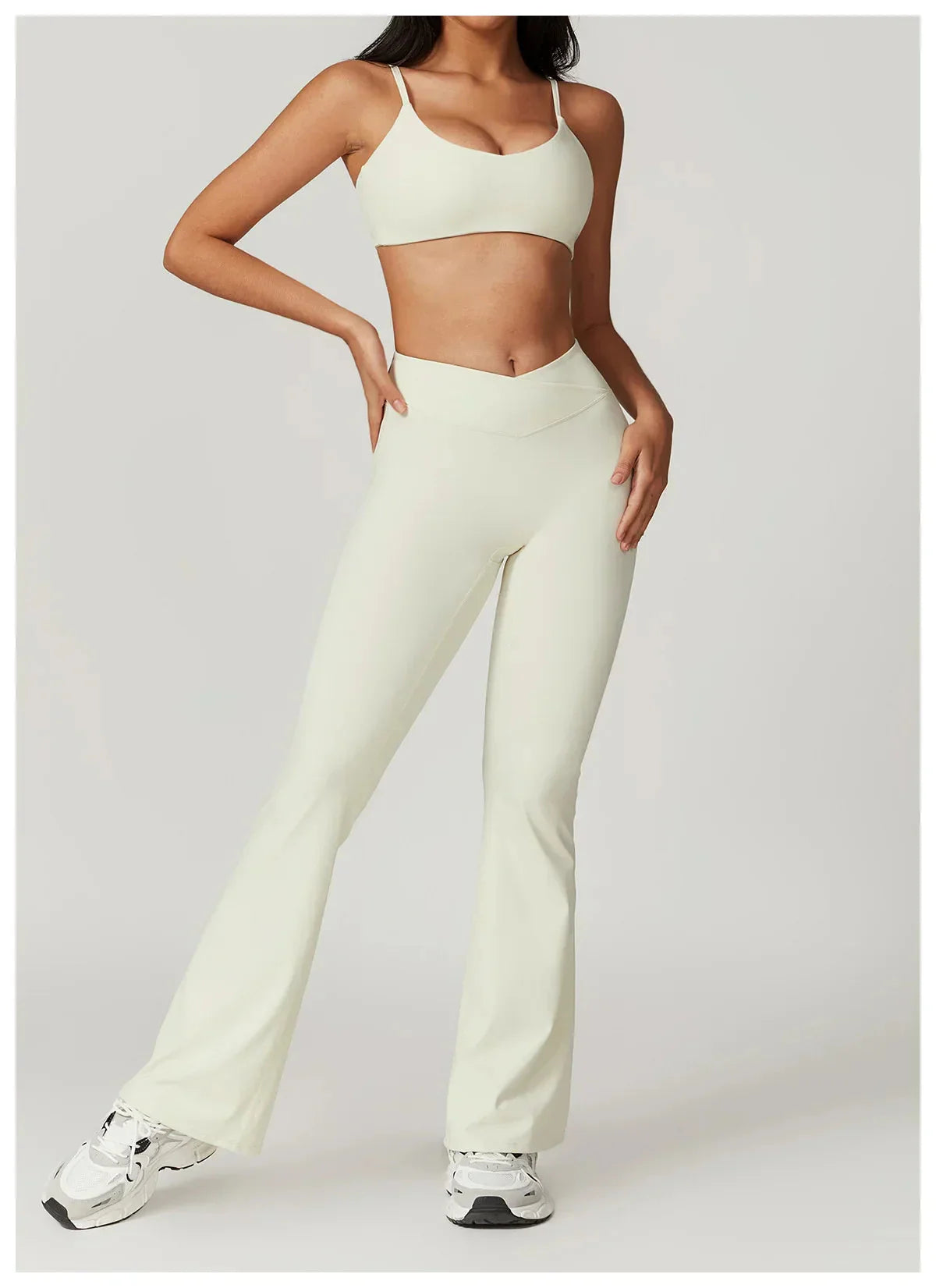 Lucid High Waist Flare Leg Yoga Set