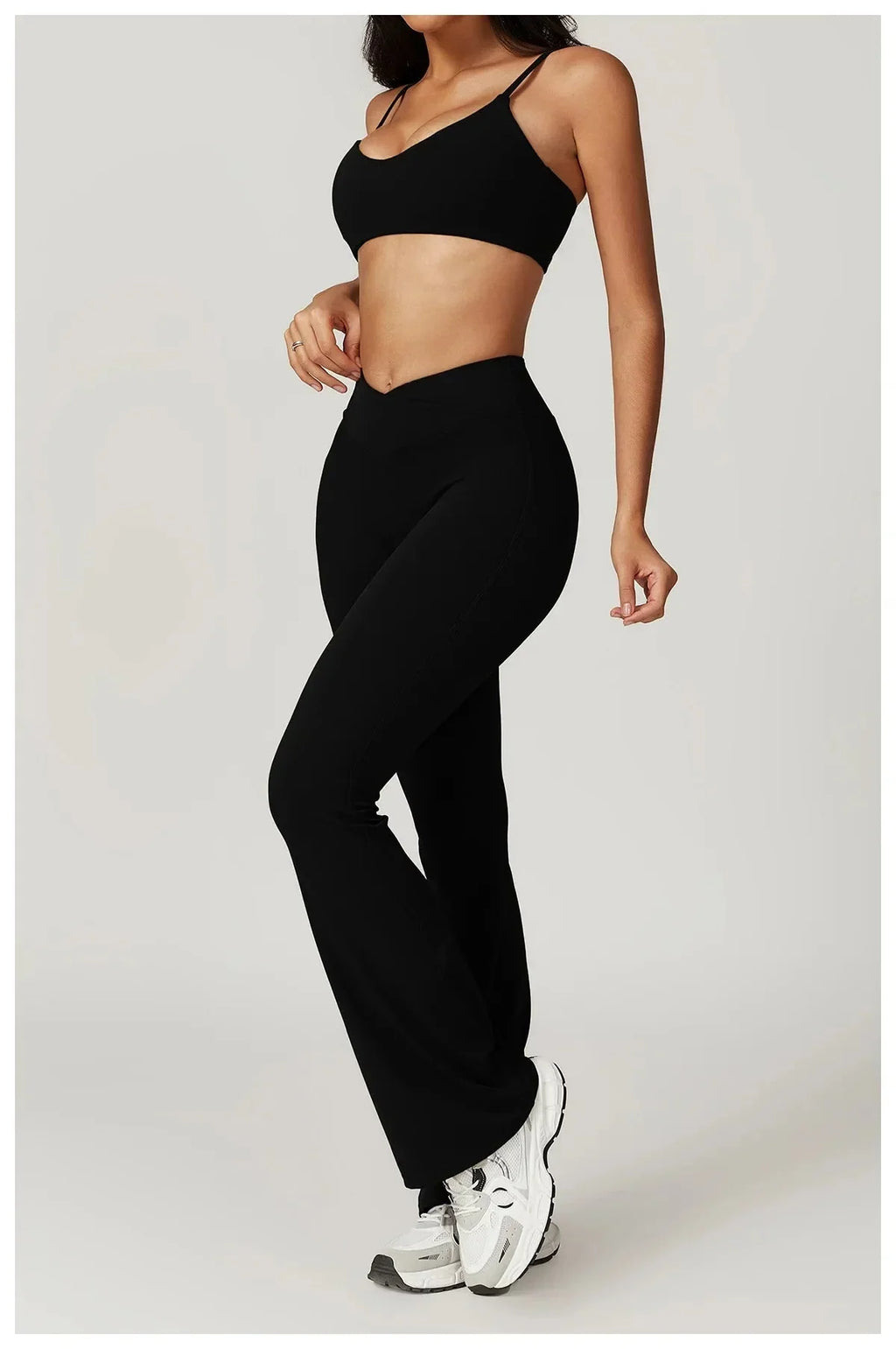Lucid High Waist Flare Leg Yoga Set