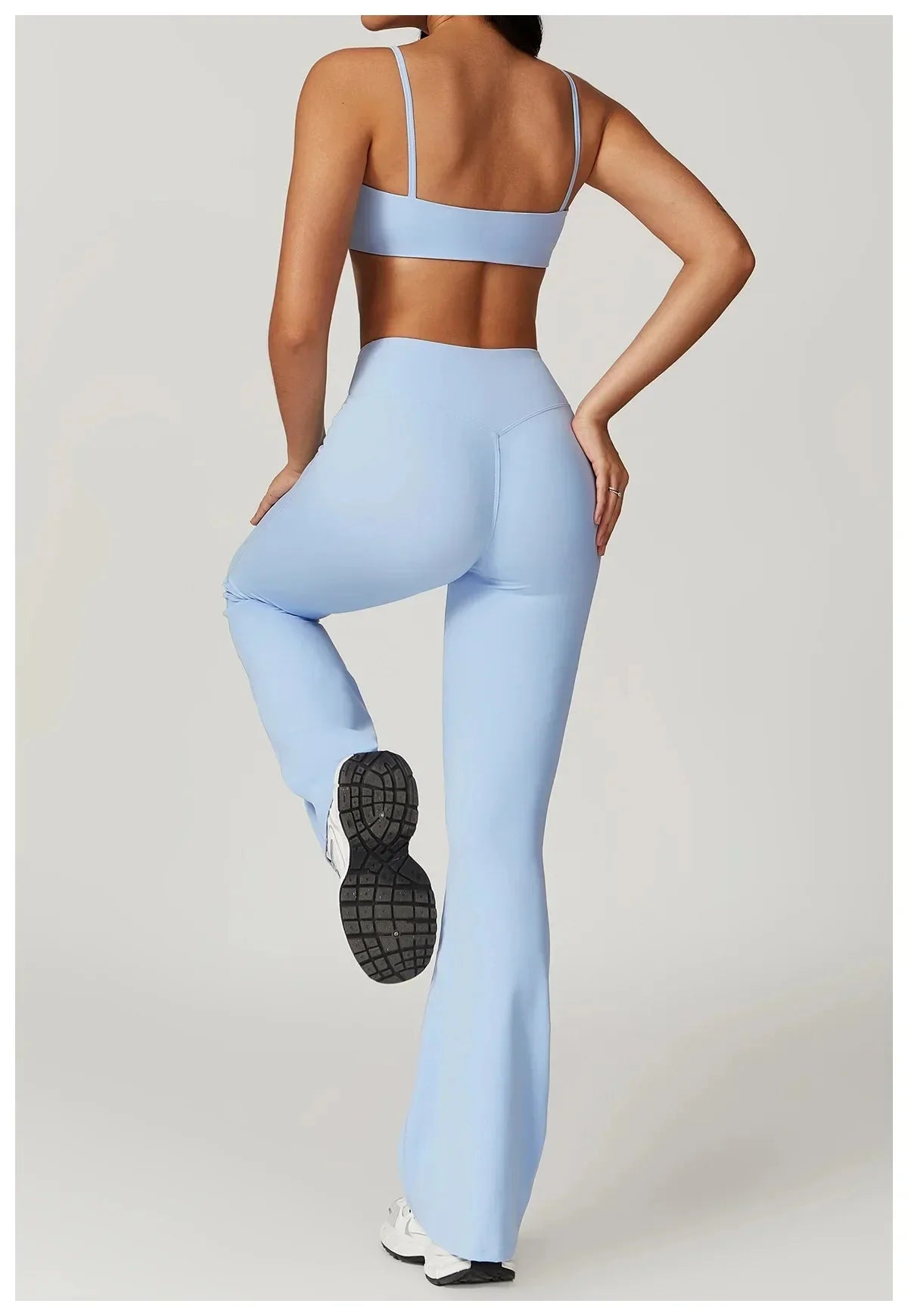 Lucid High Waist Flare Leg Yoga Set