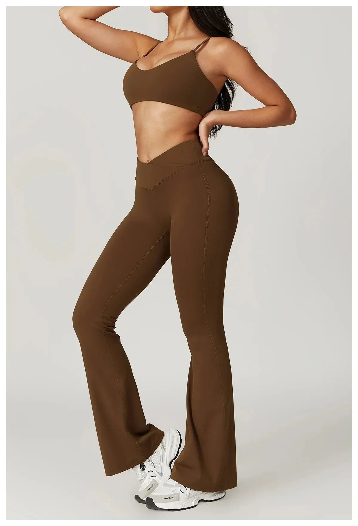 Lucid High Waist Flare Leg Yoga Set
