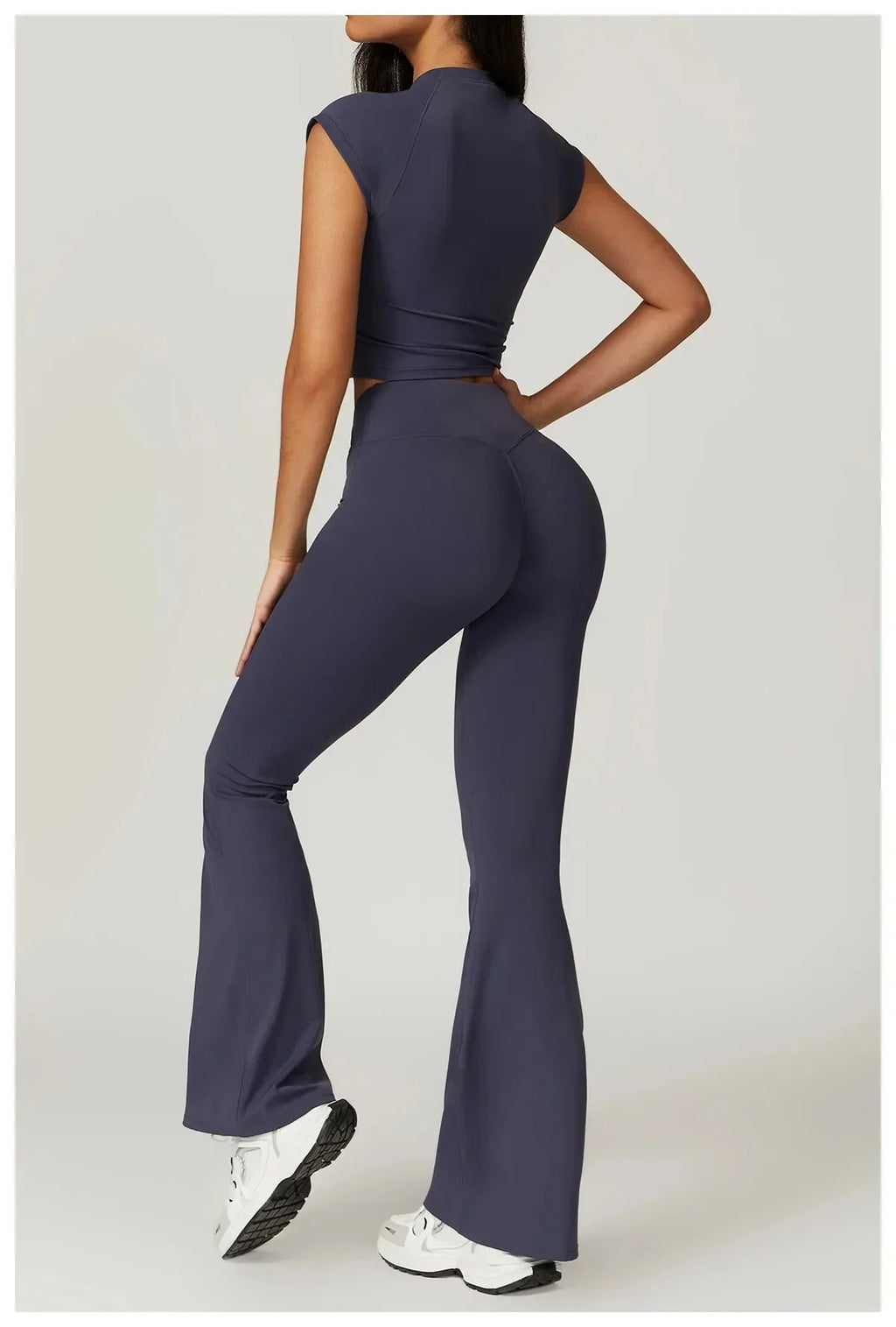 Lucid High Waist Flare Leg Yoga Set
