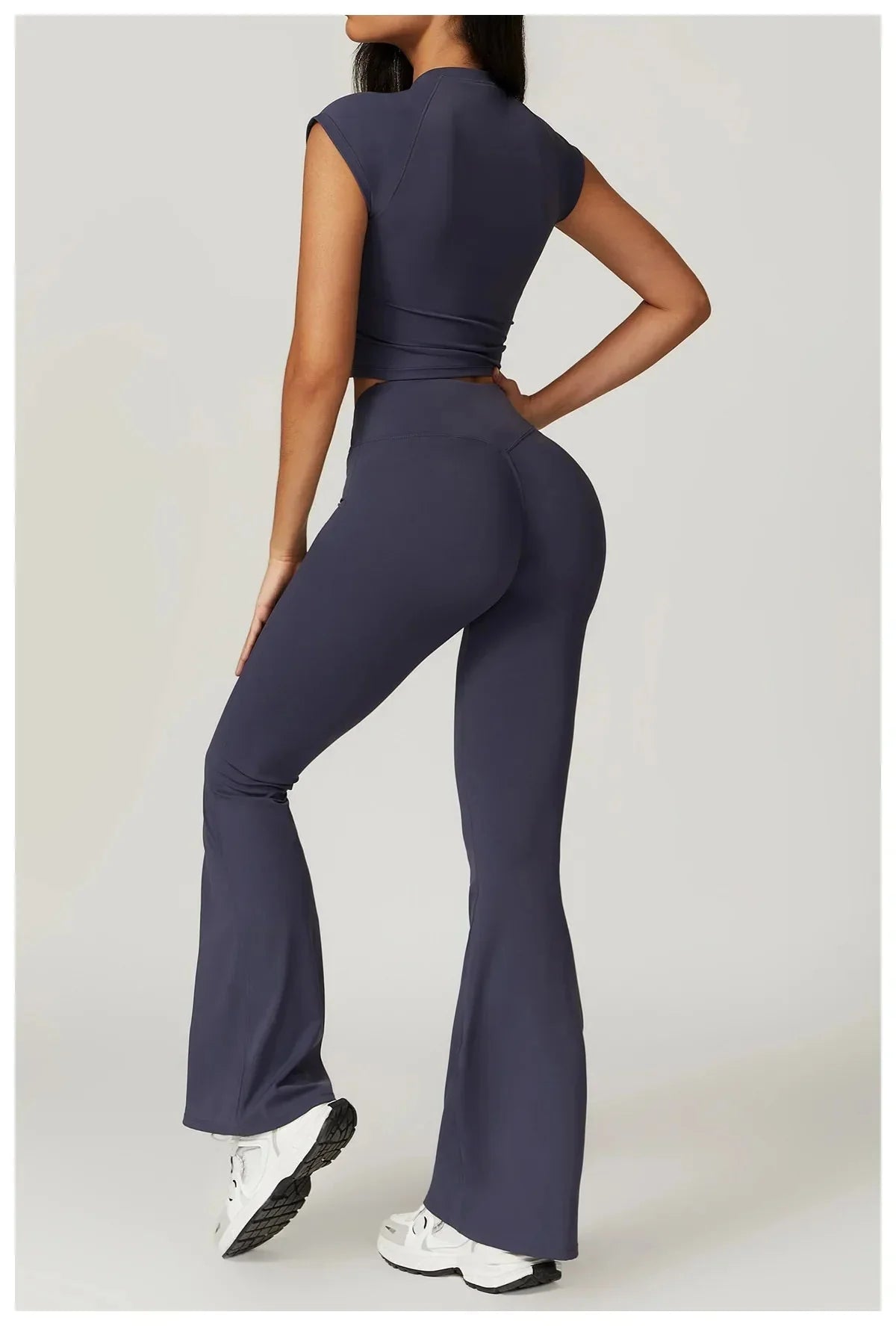 Lucid High Waist Flare Leg Yoga Set