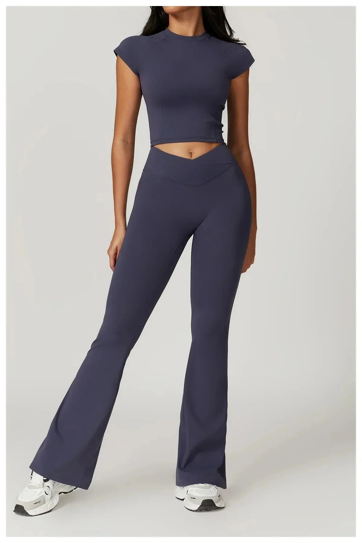 Lucid High Waist Flare Leg Yoga Set