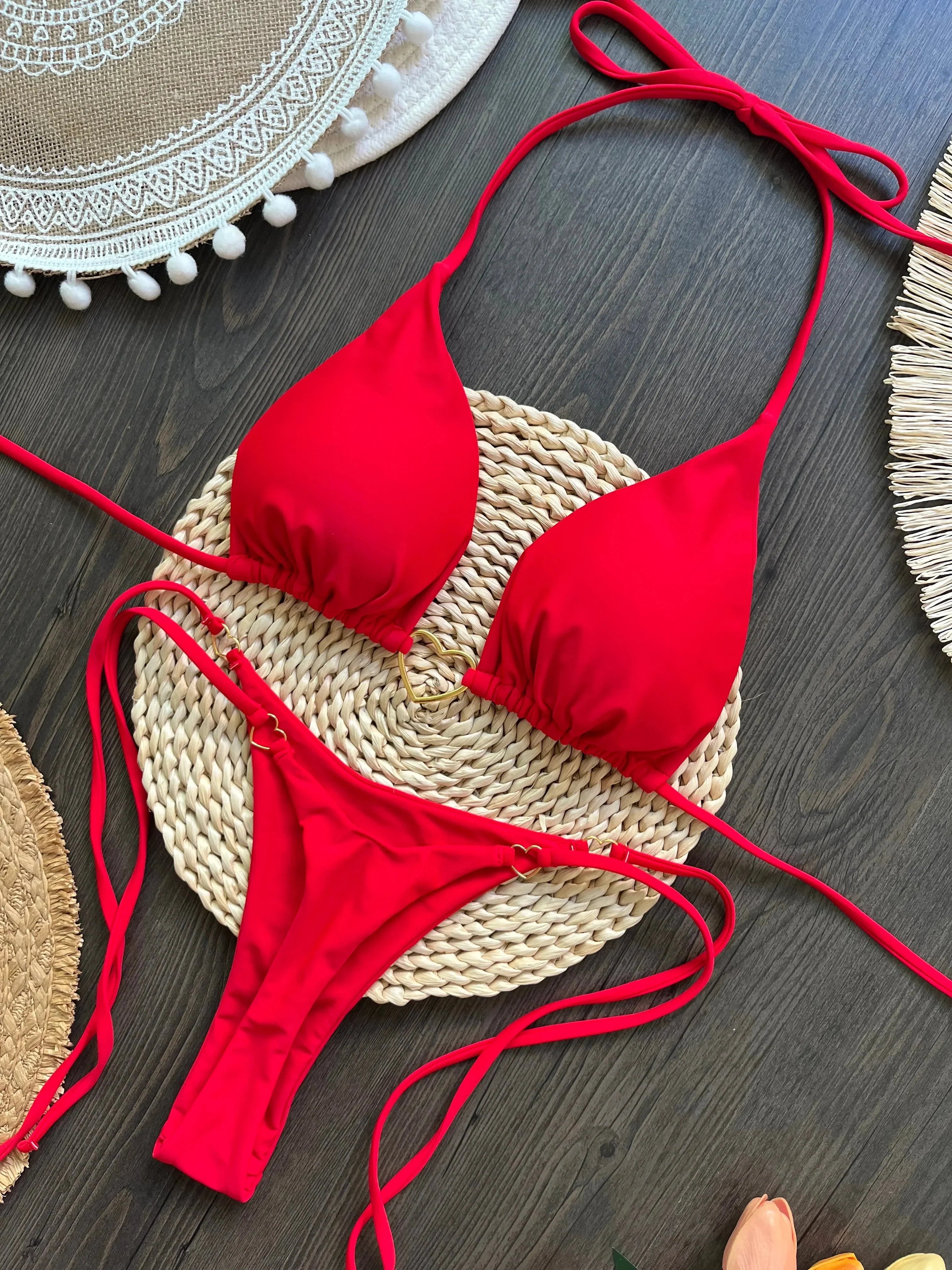 Blazin Brazilian Thong Swimwear