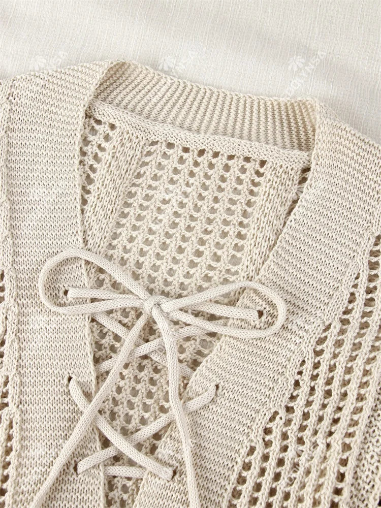 Bali Knit Beach Mini Dress