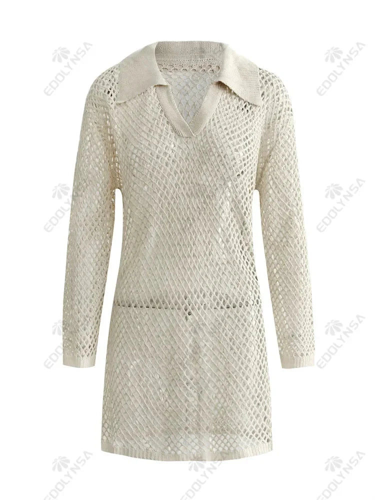 Lazy Day Long Sleeve Swimsuit Cover Up