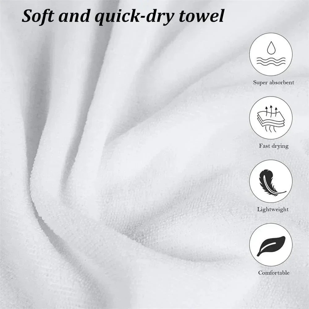 Oversized Anchor Quick Dry Towel