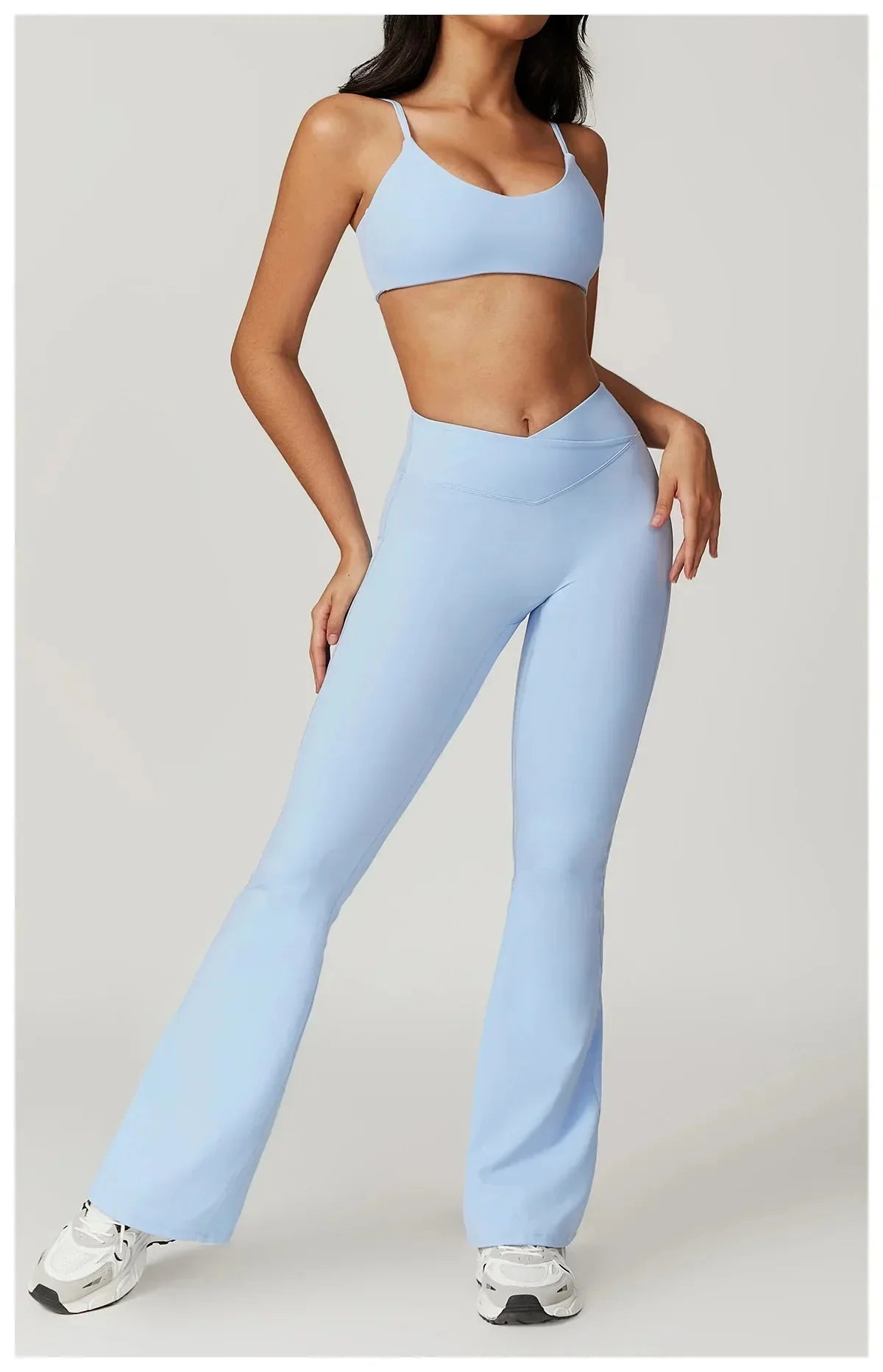 Lucid High Waist Flare Leg Yoga Set