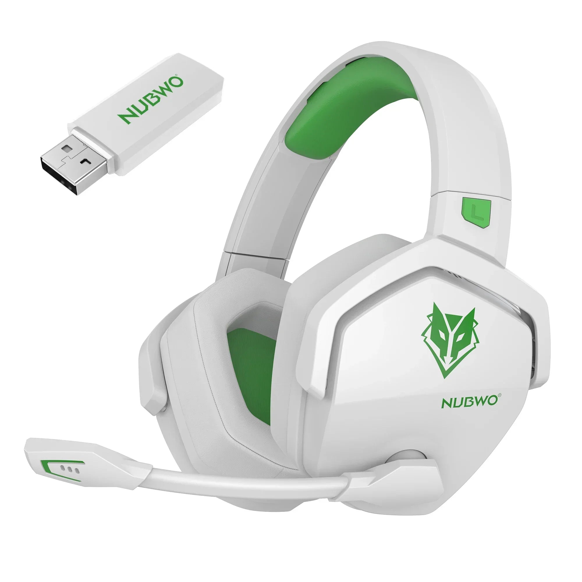 Dual Wireless Gaming Headset with Mic ANC for PS5 PC Mobile Switch