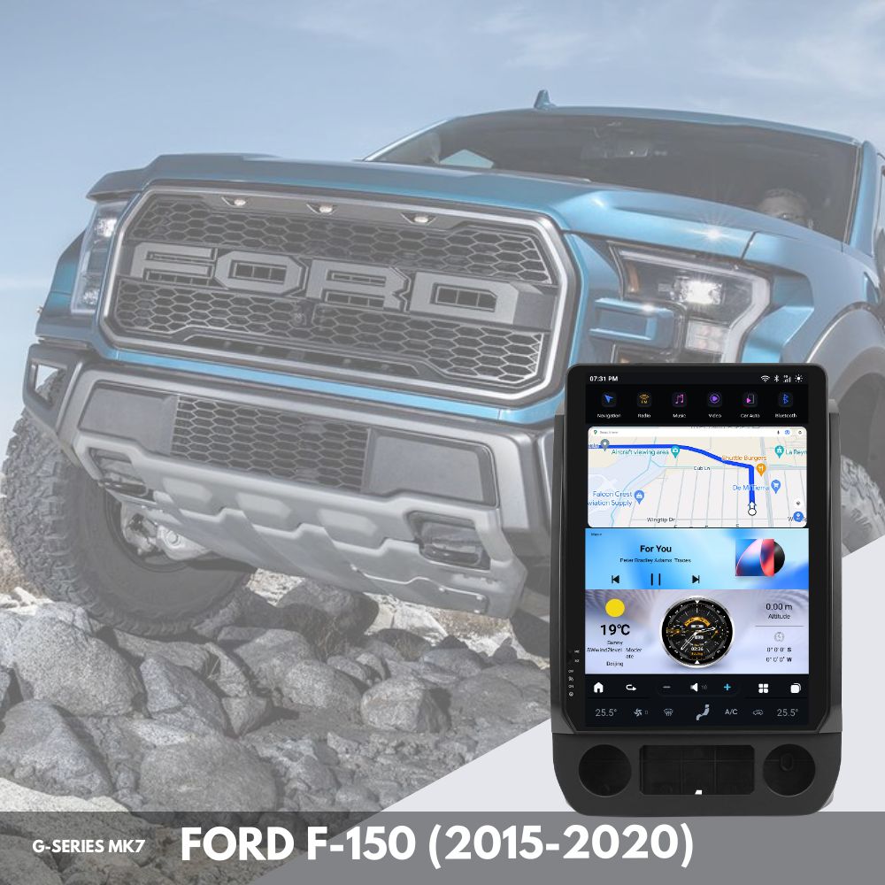 Ford F-150 (2015–2020) Android Head Unit | SquareWheels G-Series