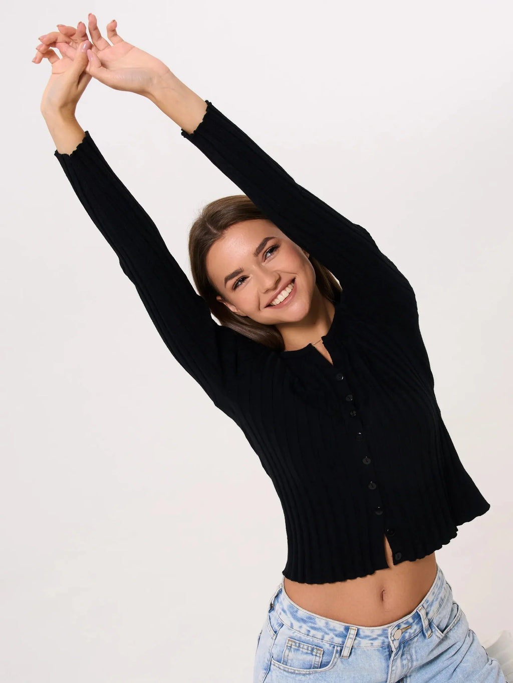 Kalani Slim Thin Sweater Lightweight Stylish