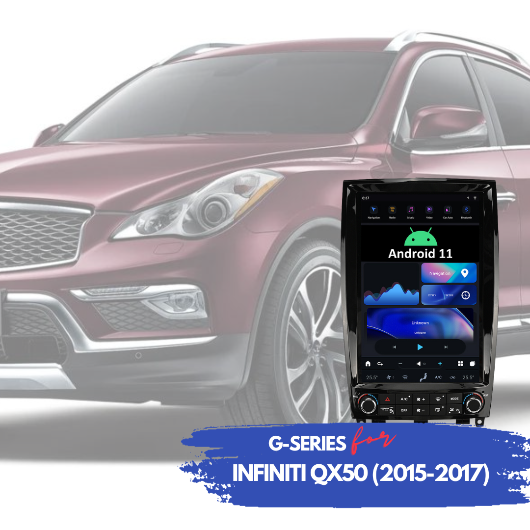 Infiniti QX50 (2015–2017) Android Head Unit | SquareWheels G-Series