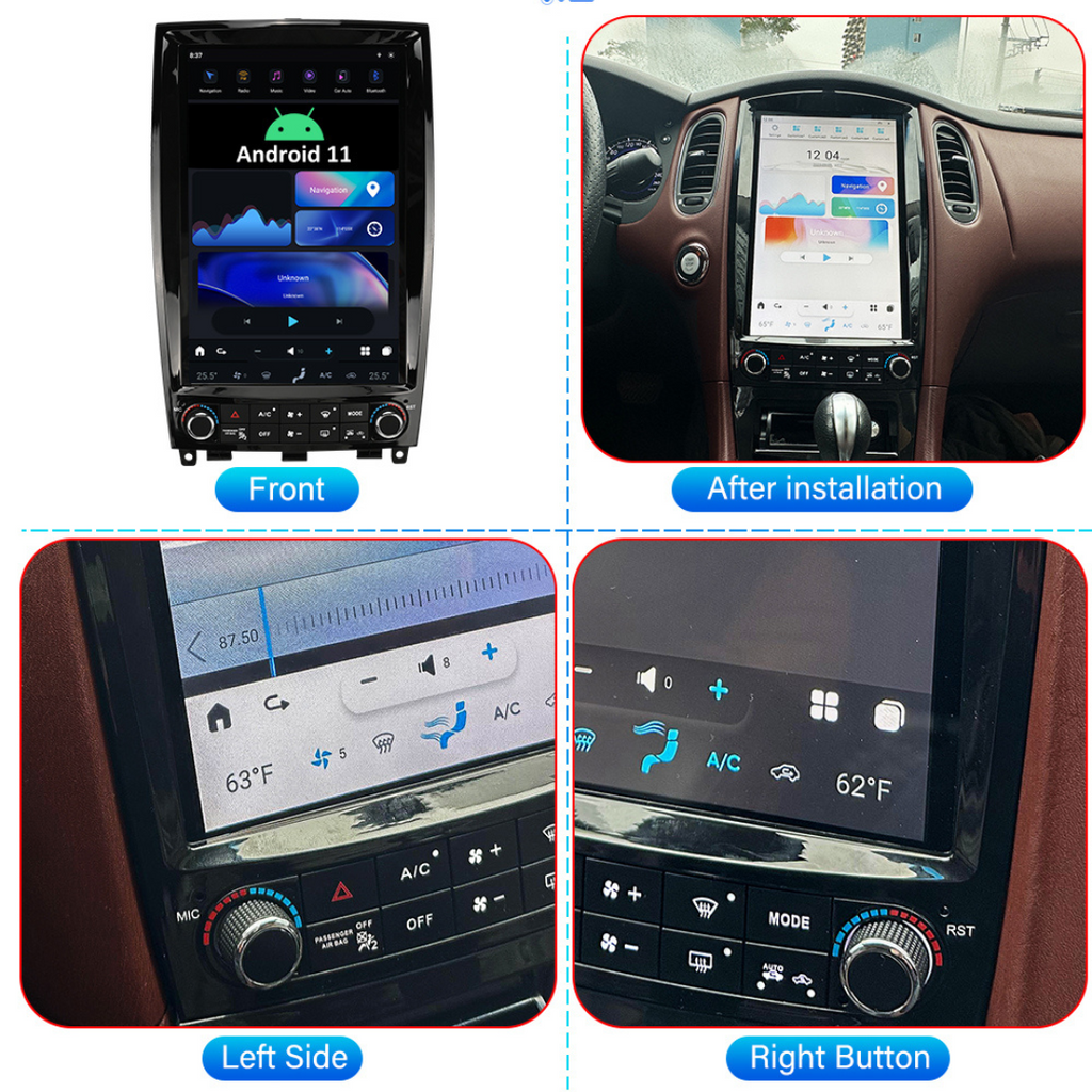 Infiniti QX50 (2015–2017) Android Head Unit | SquareWheels G-Series