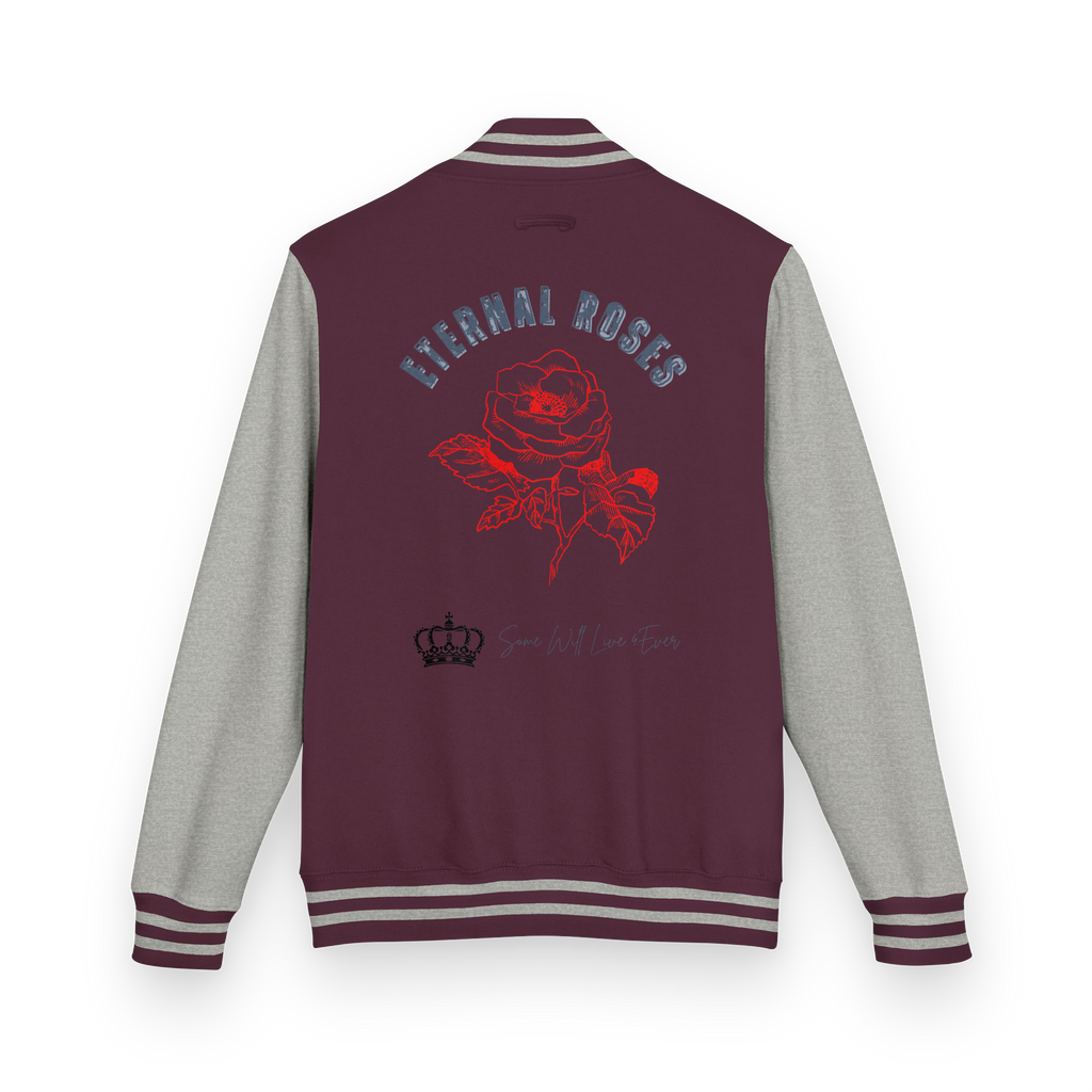 Eternal Roses Heavyweight Letterman Jacket