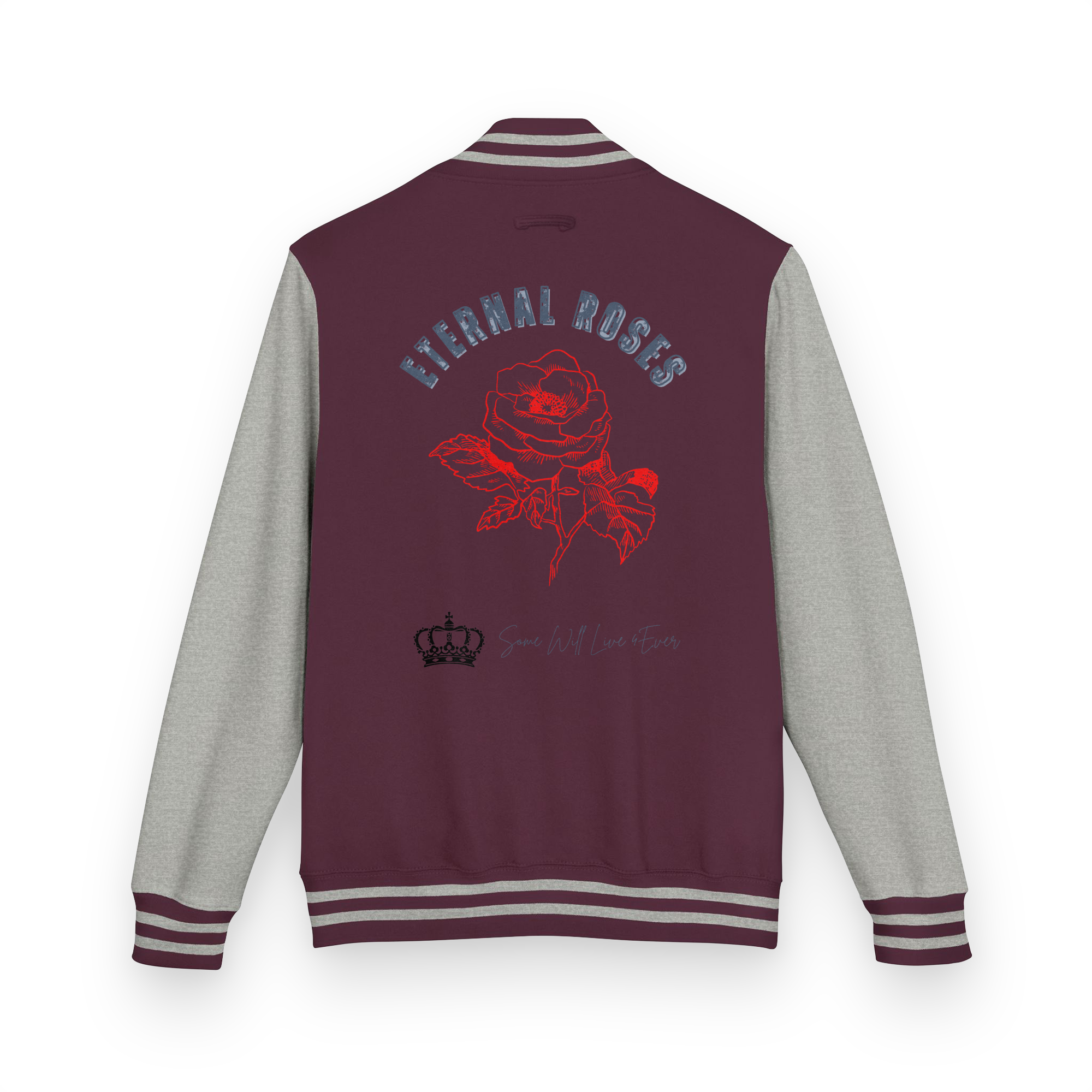 Eternal Roses Heavyweight Letterman Jacket