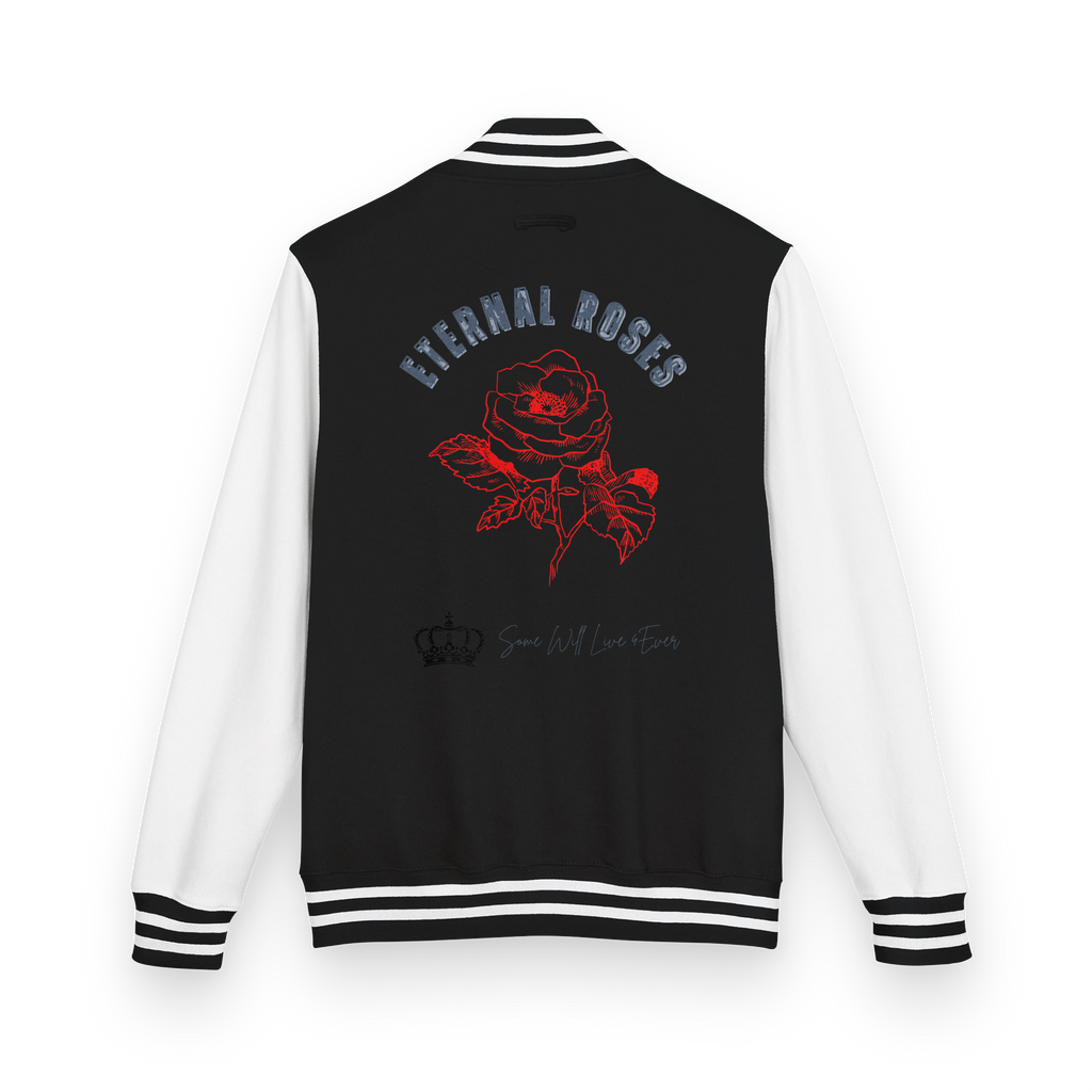 Eternal Roses Heavyweight Letterman Jacket