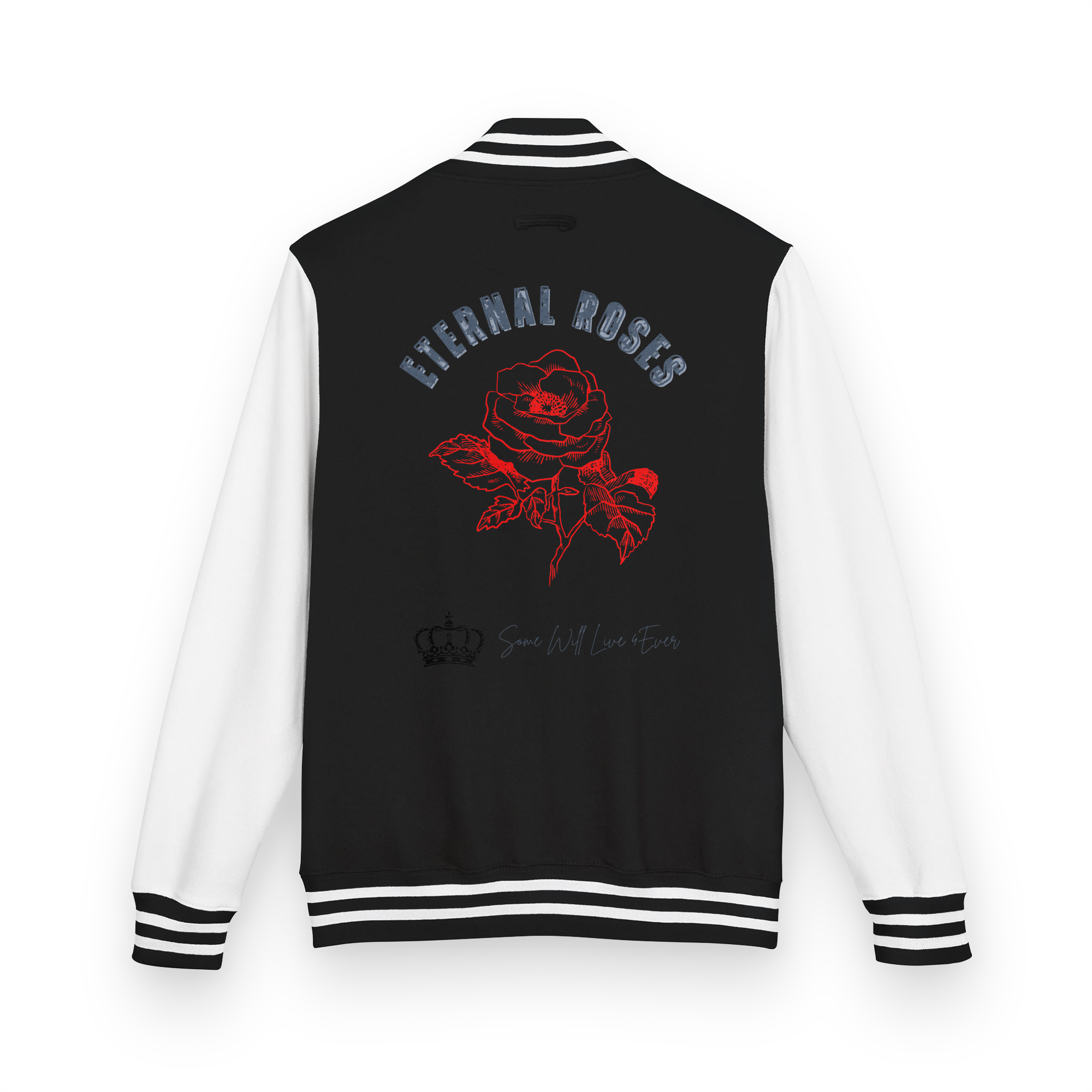 Eternal Roses Heavyweight Letterman Jacket