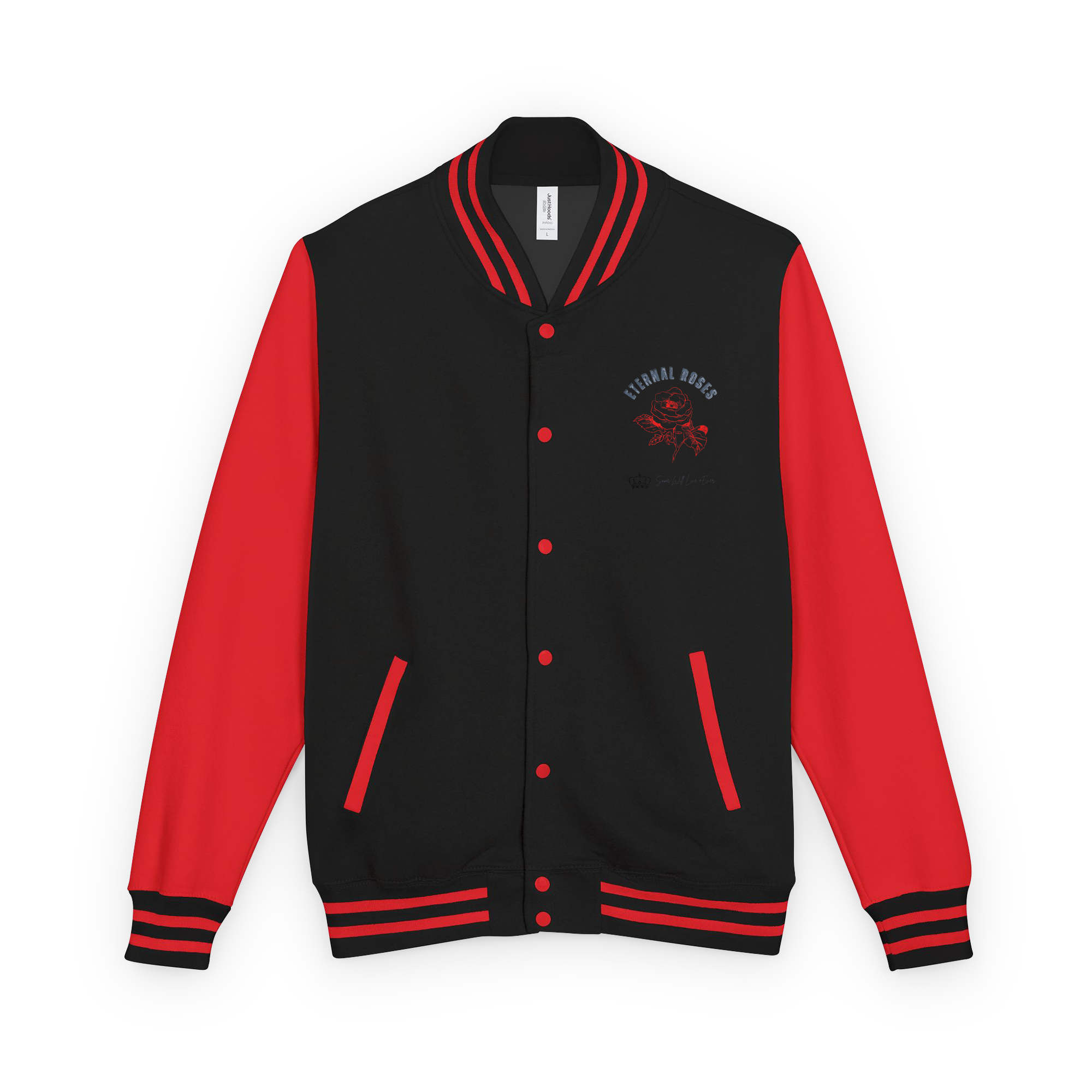 Eternal Roses Heavyweight Letterman Jacket