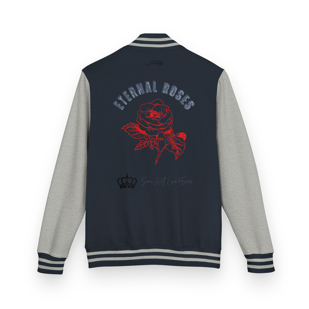 Eternal Roses Heavyweight Letterman Jacket