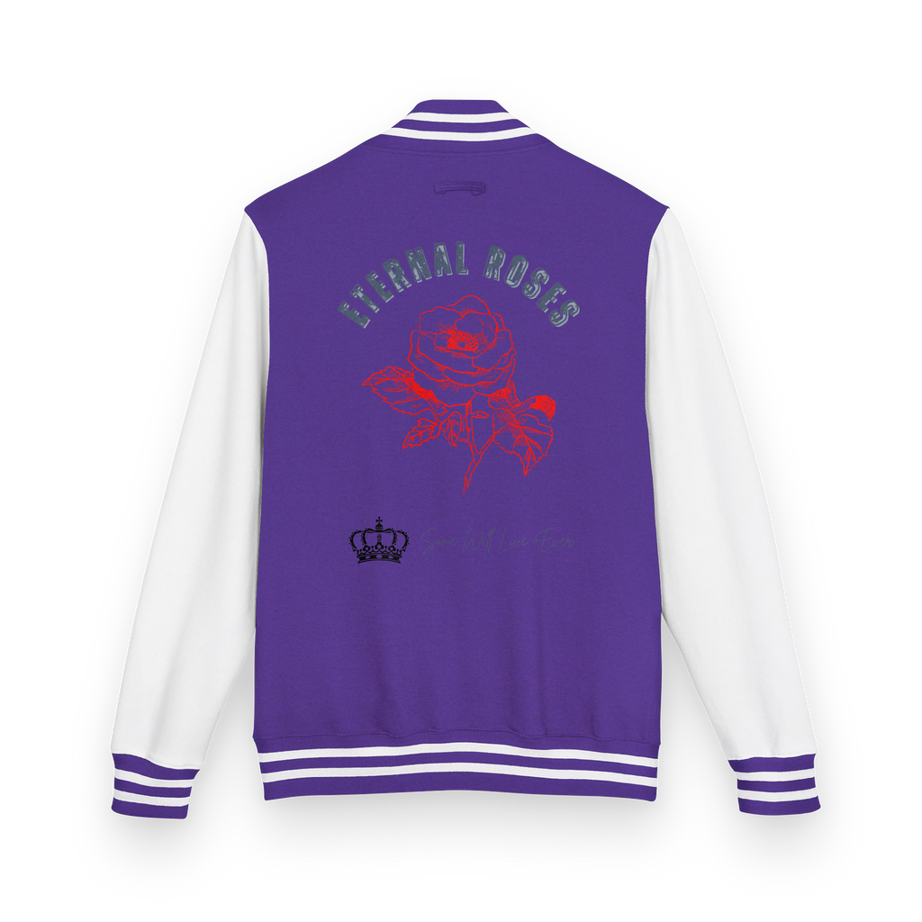 Eternal Roses Heavyweight Letterman Jacket