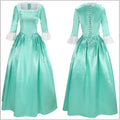 Yellow Victorian Palace Dress Stage Performance Costume